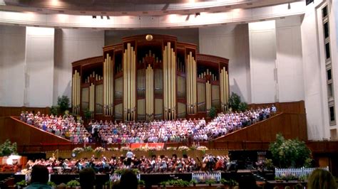 Mormon Tabernacle Choir Practice Youtube