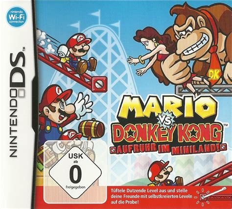 Mario Vs Donkey Kong 2 March Of The Minis Cover Or Packaging Material