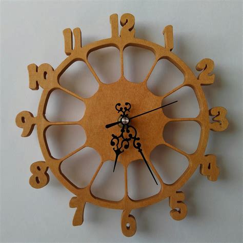 Free Clock Vector To Laser Cut Dxf Cdr Files Download Dxf Downloads