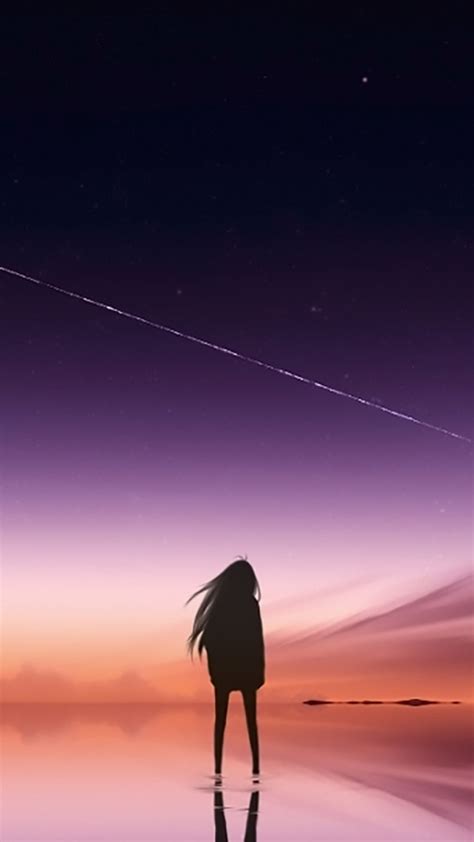 43 Sad Anime Iphone Wallpapers Wallpaperboat