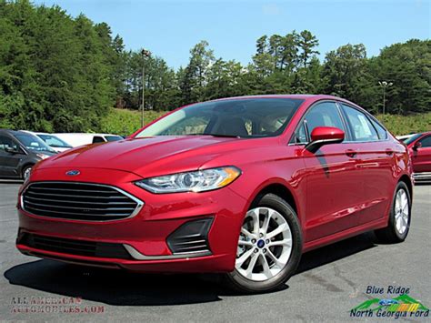 2020 Ford Fusion Se In Rapid Red Photo 19 220955 All American