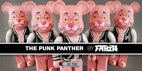 The Punk Panther Custom Micro Series From Fakir Spankystokes Com Designer Toy Vinyl