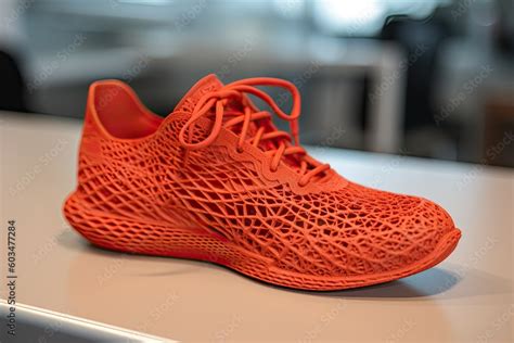 3d Printed Shoe Customizable Sneakers Made Of Thermoplastic Elastomer