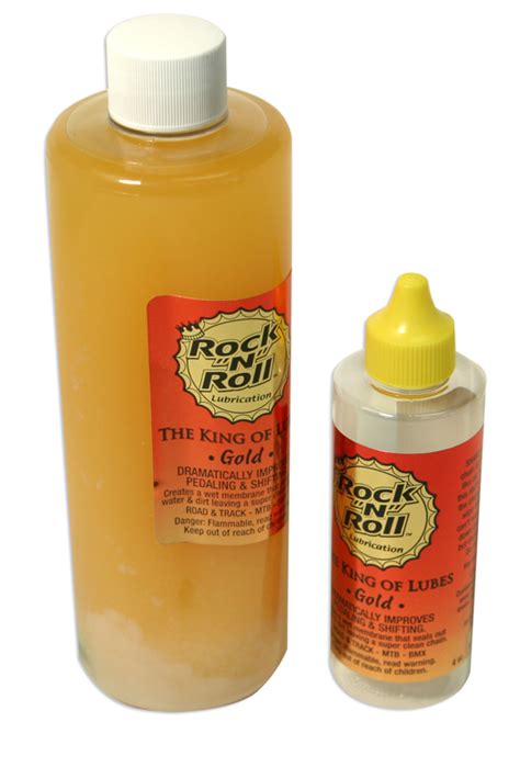 In this video i show you my quick 2 minute process for cleaning and lubricating my bicycle chains with rock n roll gold. ROCK N ROLL GOLD LUBE 16 OZ BOTTLE MTB ROAD BIKE CYCLING REPAIR LUBE BRAND NEW | eBay