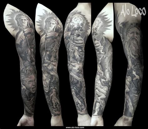 Black And Grey Tattoos In London Alo Loco Tattoo Grey Tattoo Full