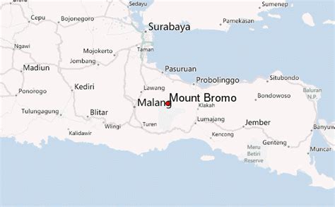 Mount Bromo Mountain Information