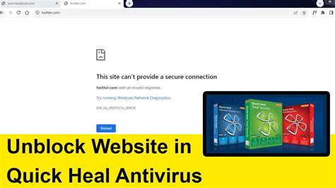 How To Unblock Blocked Website In Quick Heal Antivirus Youtube