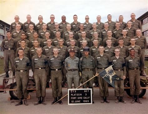 1960 69 Fort Ord Ca 1969fort Ordc 1 33rd Platoon The Military