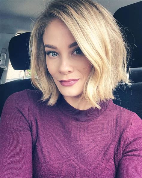 Kim Matula Shared A Photo On Instagram “new Hair Awkward Car Selfie
