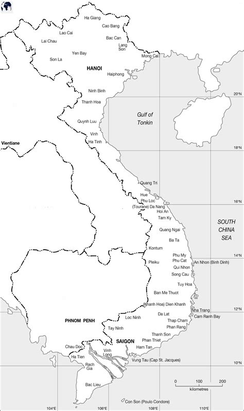 Transparent Png Vietnam Map Blank World Map