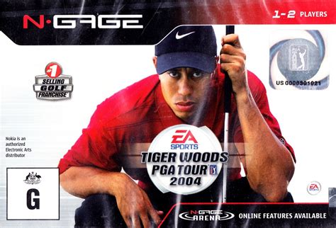 Tiger Woods PGA Tour 2004 2004 N Gage Box Cover Art MobyGames