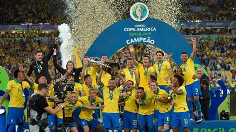 The international men`s association football championship organized by the south american football confederation ( conmebol ). Copa America 2019: Brazil wins Title on home soil