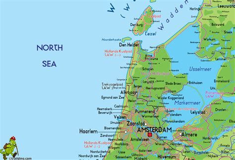 Tripadvisors holland karte mit hotels, pensionen und hostels: Noord-Holland