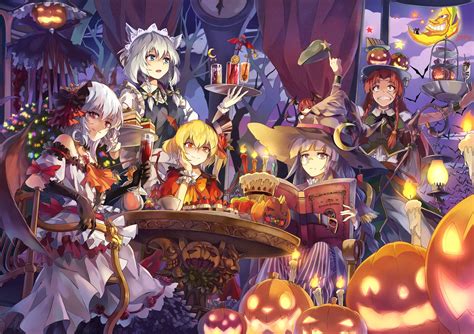 Top Với Hơn 64 Về Hình Nền Anime Halloween Mới Nhất Du Học Akina