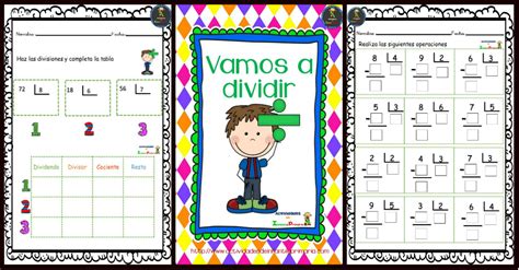 Fichas Para Aprender A Dividir Con Una Cifra Imagenes Educativas