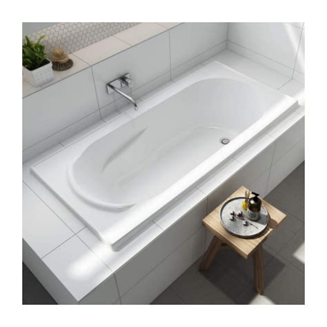 Dublin Inset Bath With Tile Bead Thrifty Bathrooms And Plumbing Plus