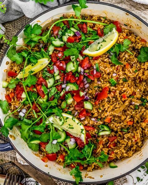 Many of these can easily be reheated. Middle Eastern Rice and Lentils | Recipe | Lentil dishes, Whole food recipes, Middle eastern rice