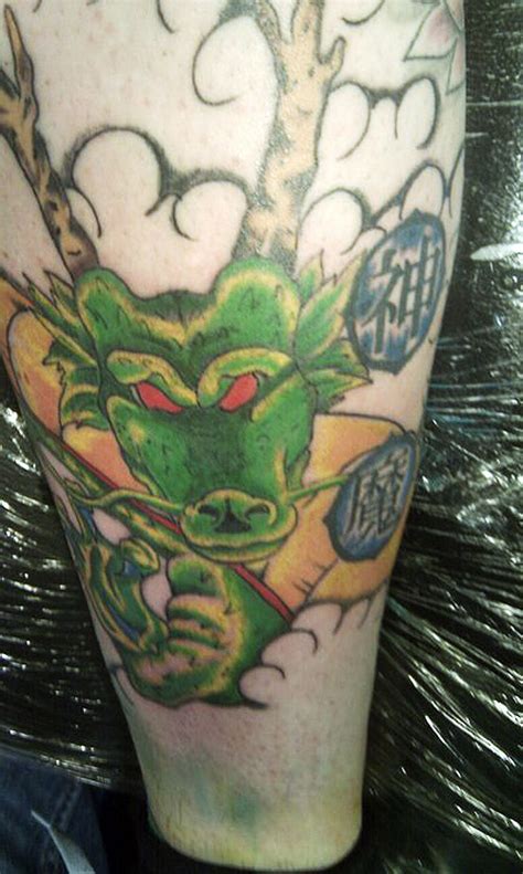 I'm not sure why shenron's head is so shadowed. Dragon Ball Tattoos - Shenron | The Dao of Dragon Ball