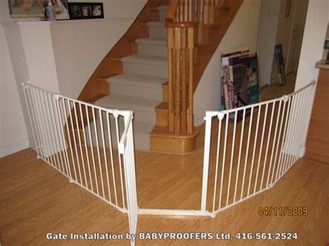 The product is perfect for babies and pets. Extra Wide Baby Gate for stairs and hallway. | Baby Gates ...