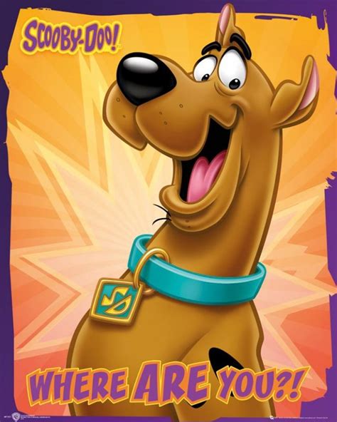 Gdzie Jesteś Scooby Doo Piosenka - Scooby Doo Gdzie jesteś ? - plakat - Plakaty dla Dzieci - Plakaty