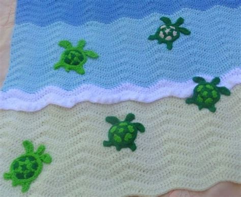 Adorable 55 Beautiful Crochet Sea Turtle Blanket Design Ideas