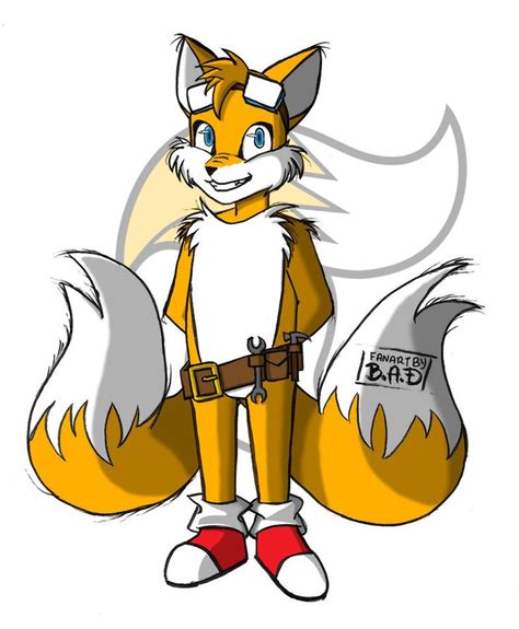 Tails The Fox Redesign By Ba On Deviantart Sonic