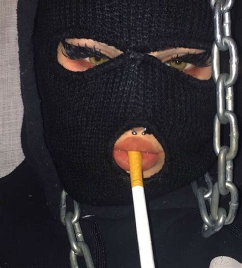 Tumblr Baddie Gangsta Ski Mask Aesthetic 25 Best Looking For Baddie