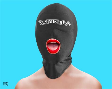 open mouth hood bondage gimp mask unisex bdsm submissive etsy