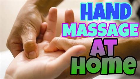 hand massage youtube