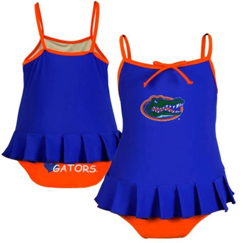 Florida Gators Infant Girls Cheerleader In Training Bathing Suit