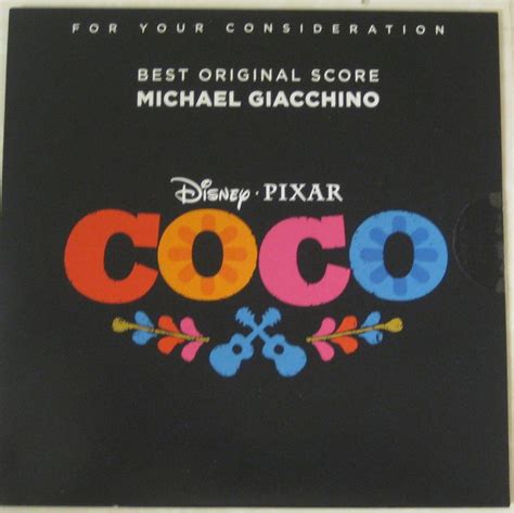 coco best original score cd fyc michael giacchino for your consideration sealed 1911129839