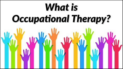 What Is Occupational Therapy An Analysis Of 15 Prominent Definitions