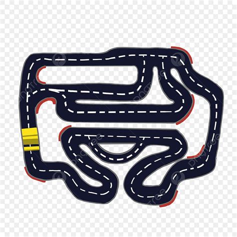 Racing Track Clipart Png Images Dark Blue Race Track Clip Art Race