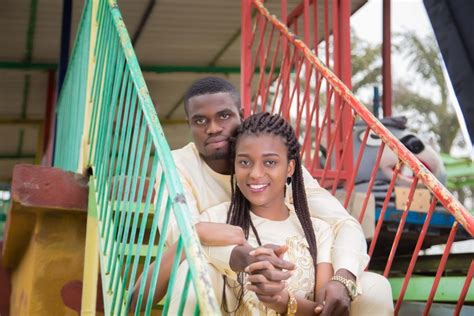 pre wedding pictures of couple who met during nysc romance nigeria