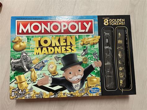 Monopoly Token Madness Hobbies And Toys Toys And Games On Carousell