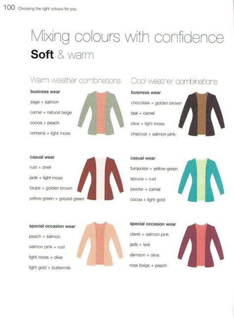Color Me Confident Soft And Warm Combinations Soft Autumn Color Palette Soft Autumn Palette