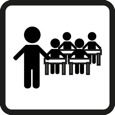 Symbol Schule Lehrer Kostenlose Vektorgrafik Auf Pixabay