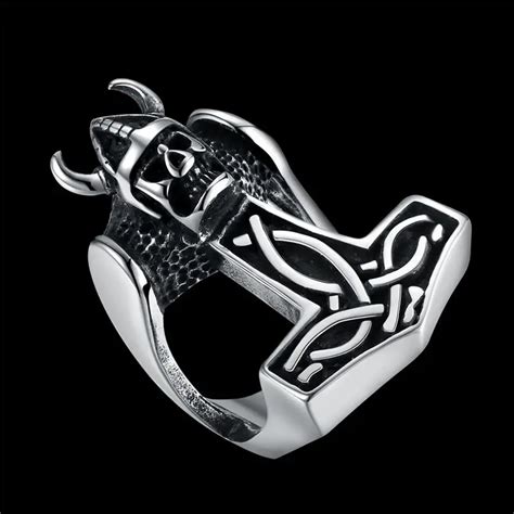 Stainless Steel Jewelry Rings Punk Style Personality Star Accessories
