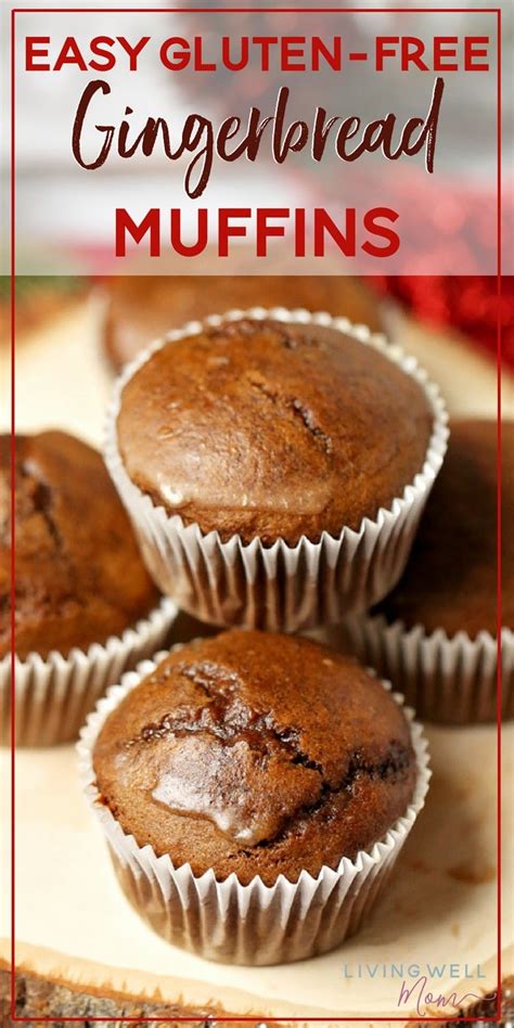 Easy Gluten Free Gingerbread Muffins Dairy Free