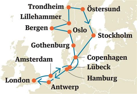 Five great Interrail itineraries across Europe | Road trip europe, Europe train travel, Europe train