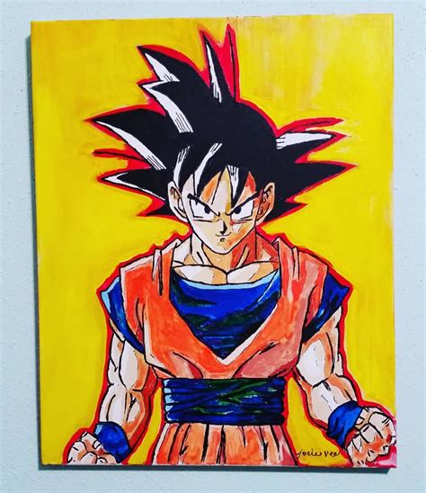 Easy Canvas Easy Dragon Ball Z Painting