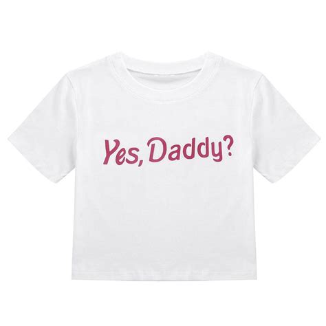 Yes Daddy Tank Top Cropped Top Belly Shirt Abdl Cgl Ddlg Playground