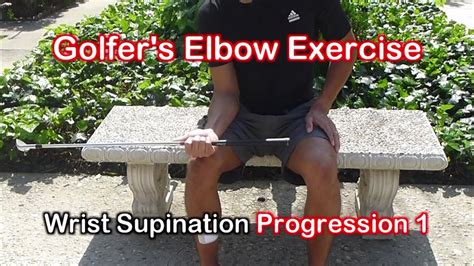 Physical Therapy Exercises For Golfers Elbow Tendonitis Youtube