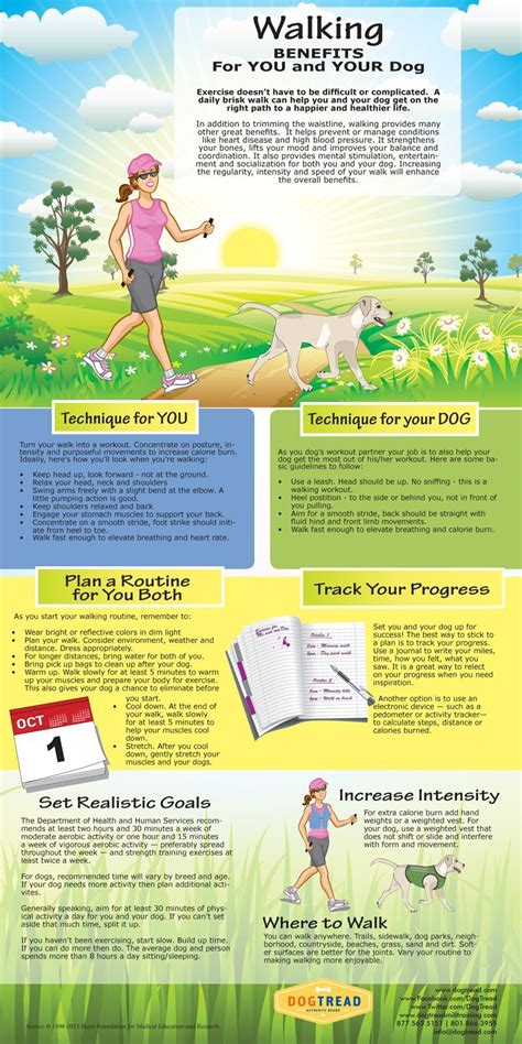 It is one of the easiest ways to lose weight. Walking Benefits for You and Your Dog - Infographic ...