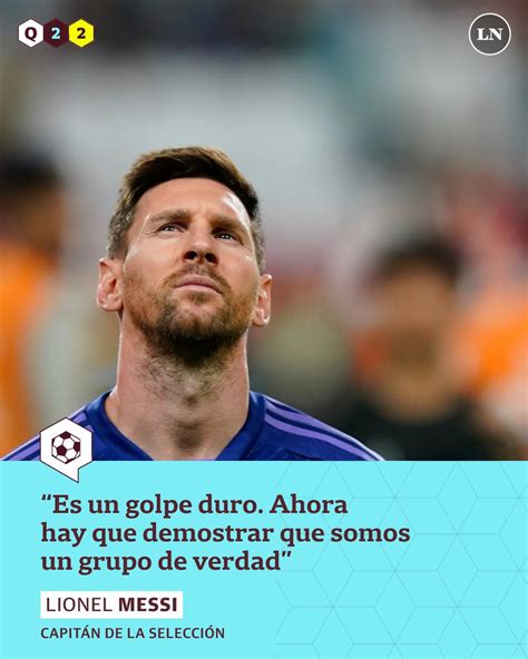 Victoria On Twitter Rt Lanacion Lionel Messi Es Un Golpe Duro