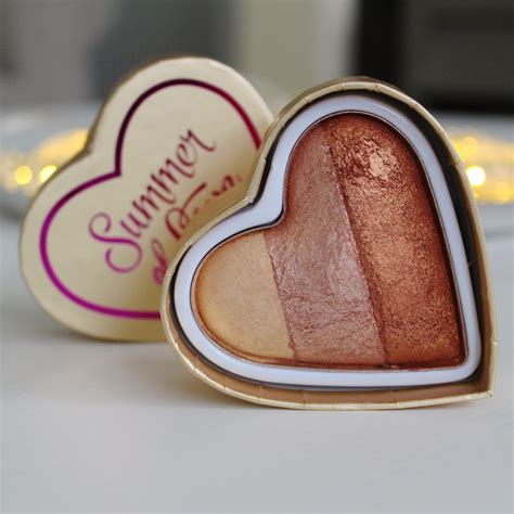 New Makeup Revolution Blushing Hearts Swatches In Summer Of Love