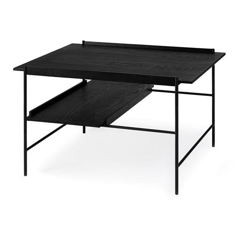 The coffee table is beautiful by itself, but it also goes well with other acacia wood collection furniture, including loveseats and armchairs (sold separately). Kanso Coffee Table Black Ash/ Black Brickbord | Please ...