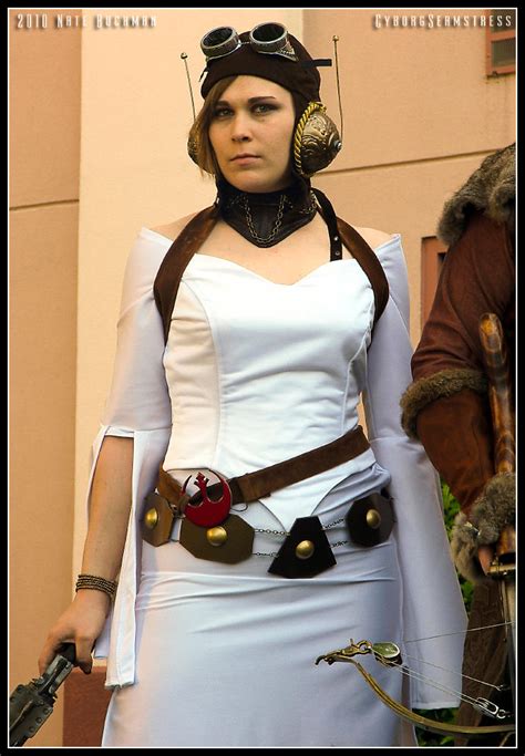 Steampunk Princess Leia By Cyborgseamstress On Deviantart