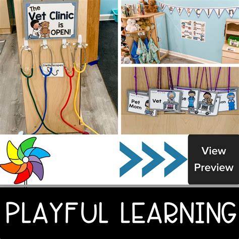 Vet Clinic Dramatic Play Center Play To Learn Preschool Preschool