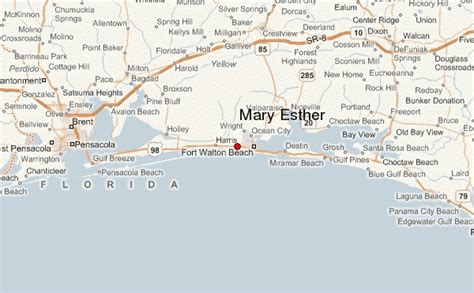 Cool Map Of Mary Esther Florida Free New Photos New Florida Map With Cities And Photos